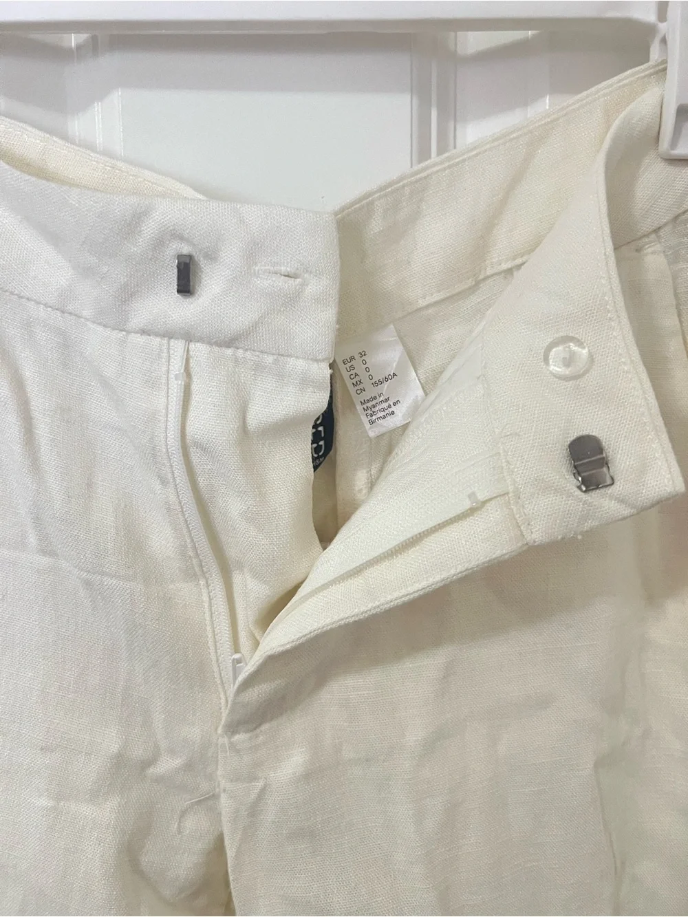 H&M Linen Blend Pants
